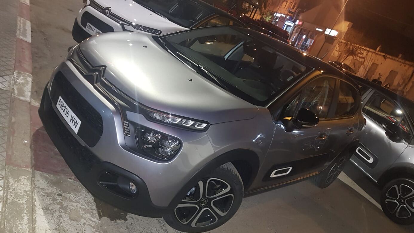 Location Citroën C3 Grise à Oujda — photo principale
